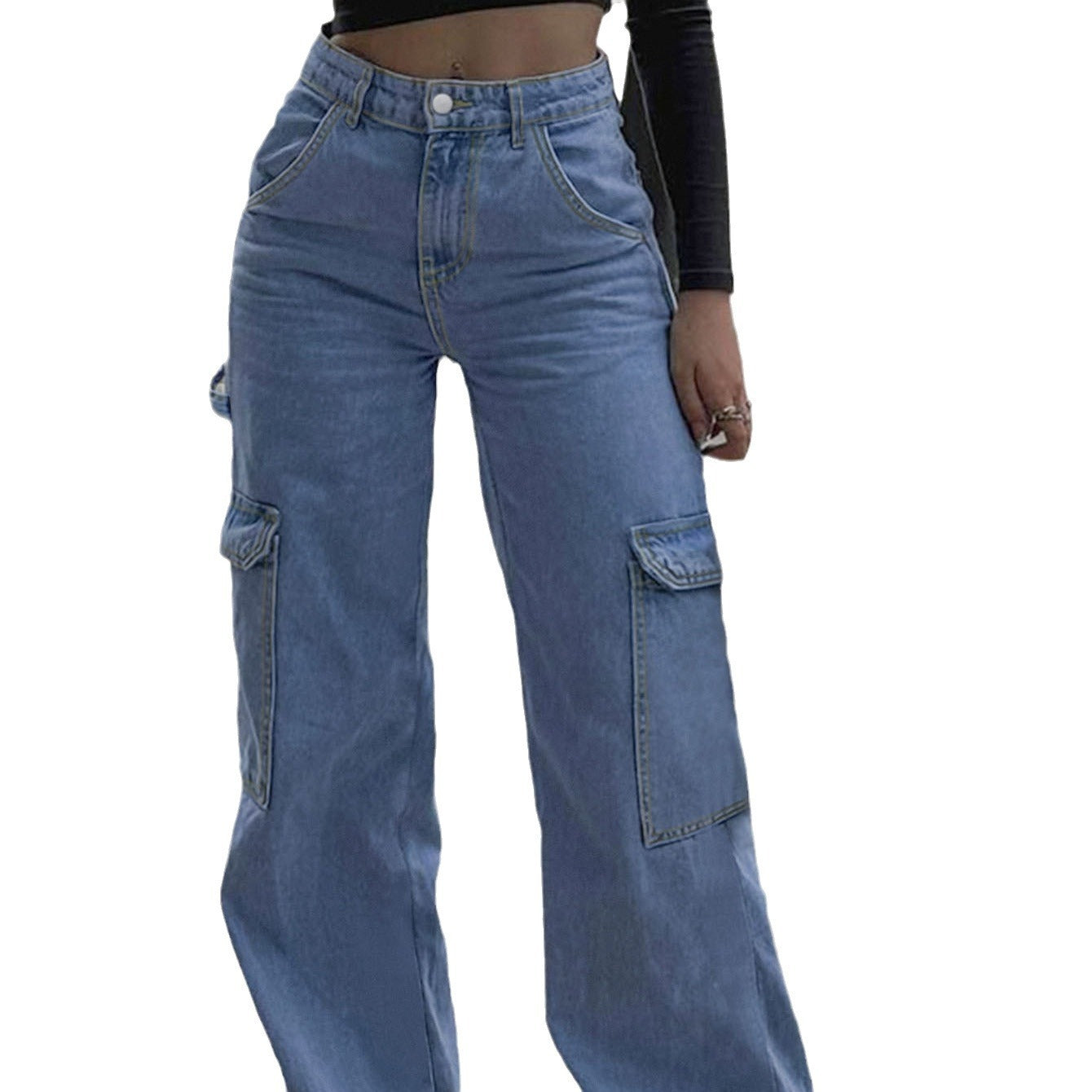 Baggy Straight Jeans