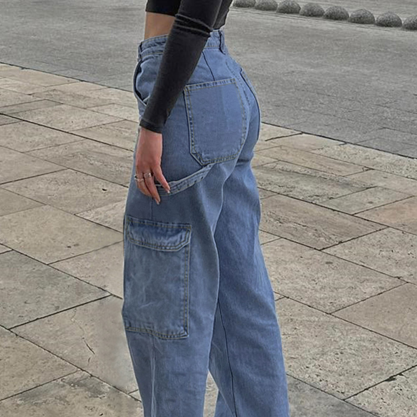 Baggy Straight Jeans