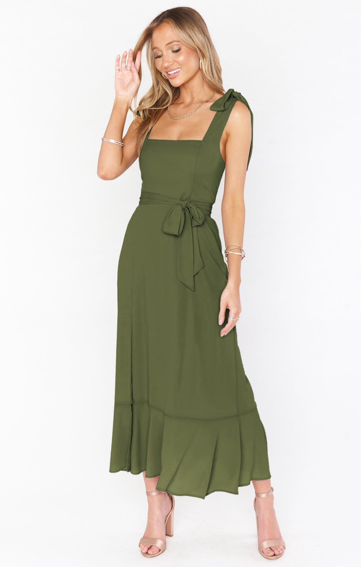 Temperament Split Dress