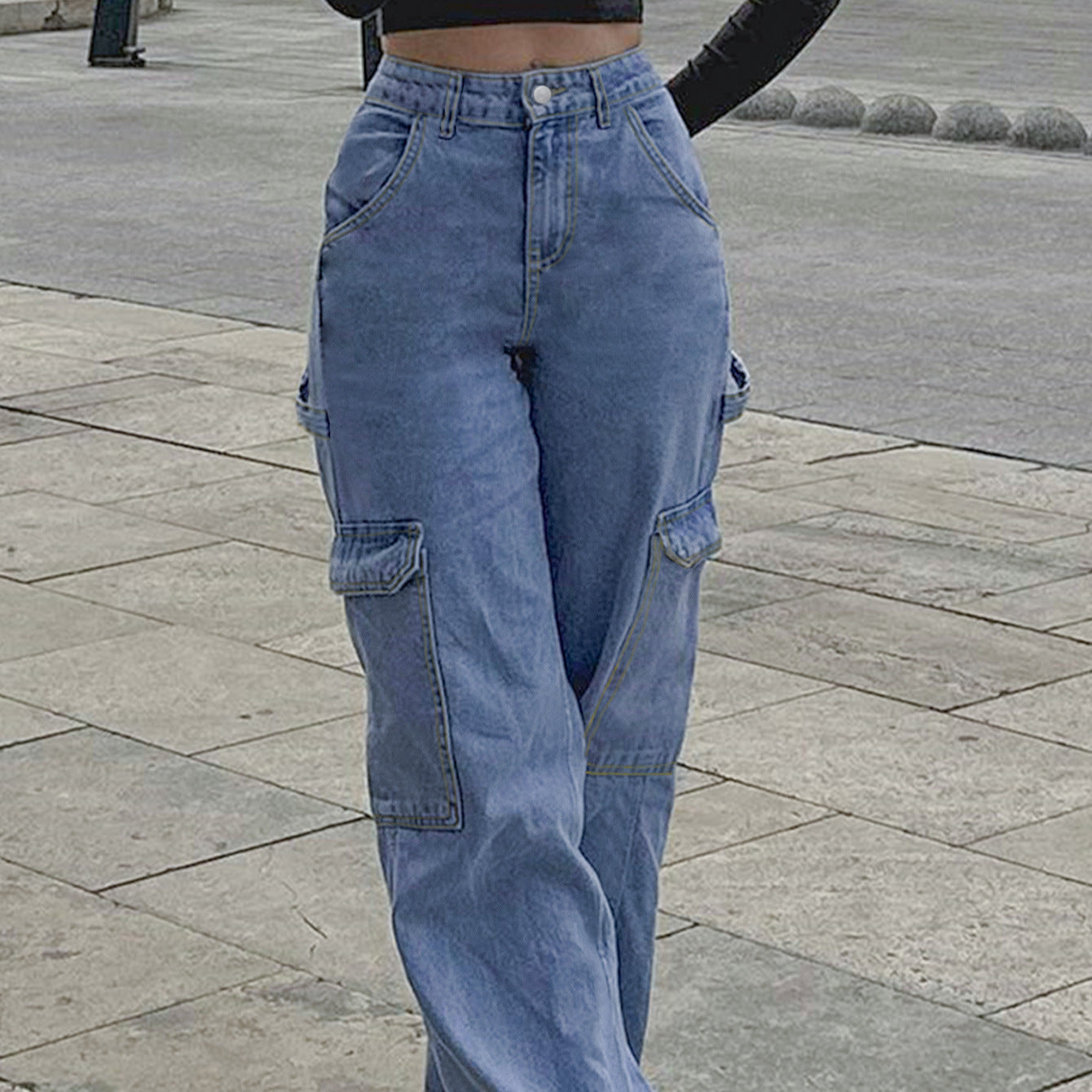 Baggy Straight Jeans