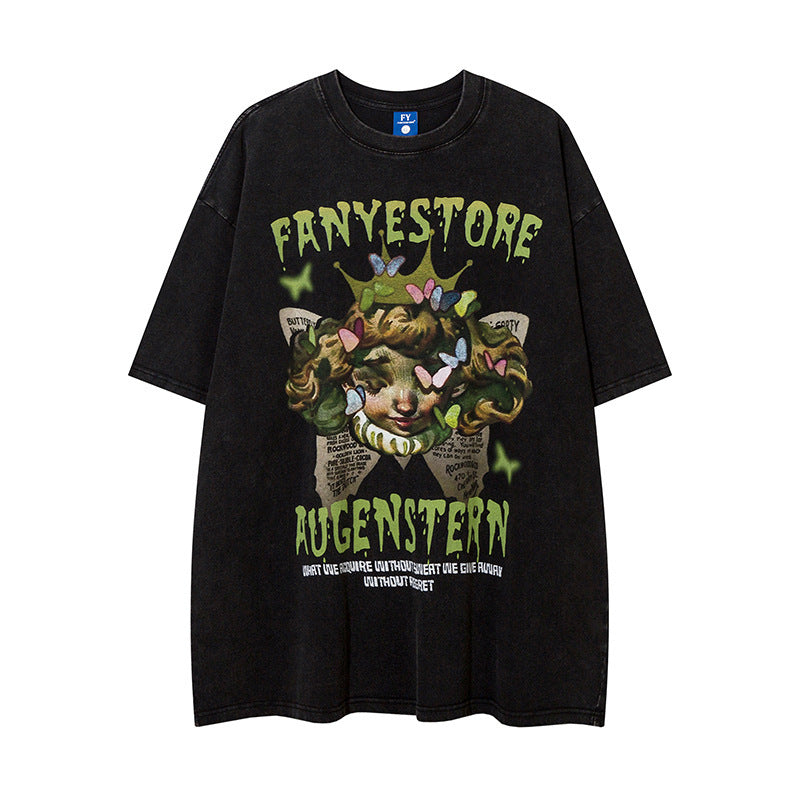 Fanyestore Augenstern T-Shirt