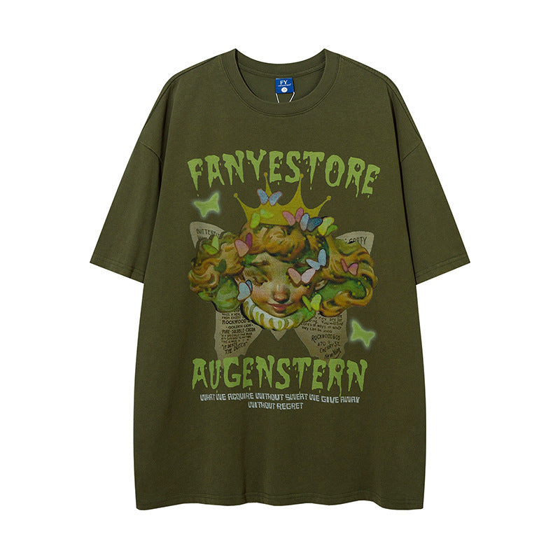 Fanyestore Augenstern T-Shirt