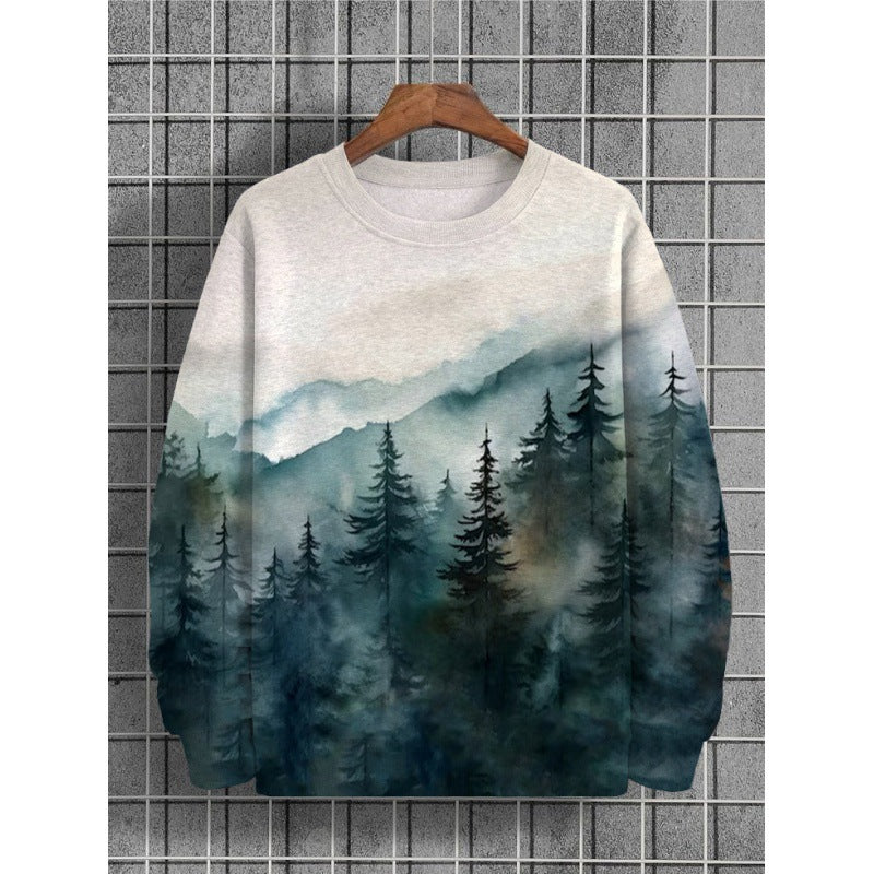 Grey Forest Sweater