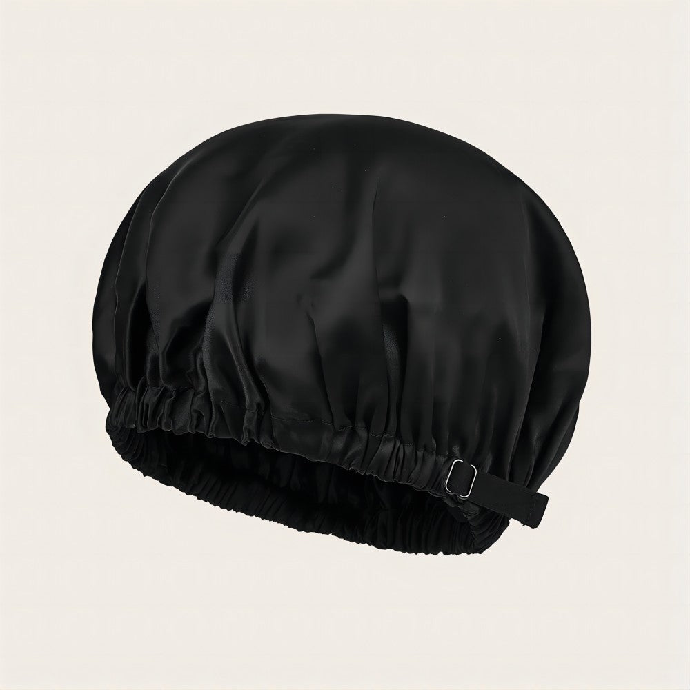 Double Layer Silk Nightcap