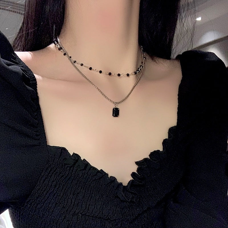 Black Zircon Chain