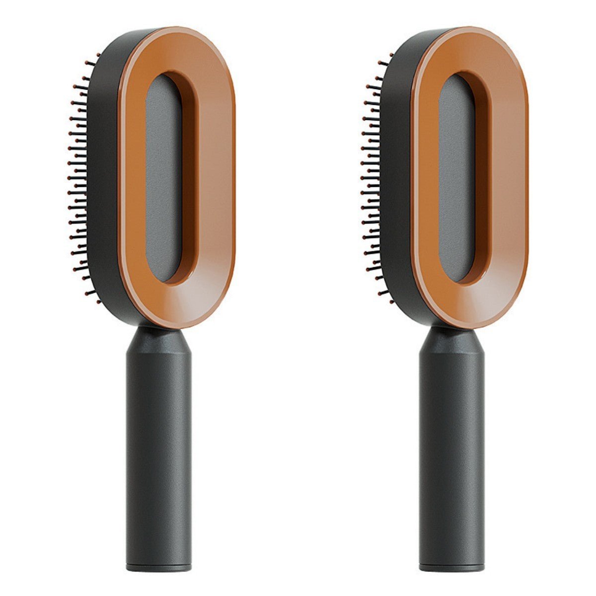 Self Cleaning Hair Brush One-key Cleaning Hair Loss Airbag Massage Scalp Comb Anti-Static Hairbrush