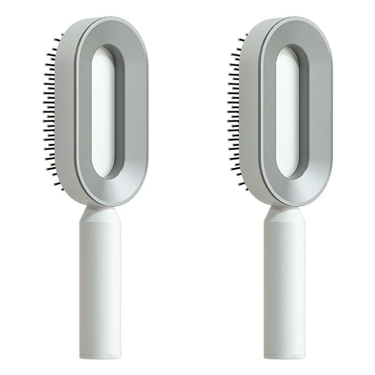 Self Cleaning Hair Brush One-key Cleaning Hair Loss Airbag Massage Scalp Comb Anti-Static Hairbrush